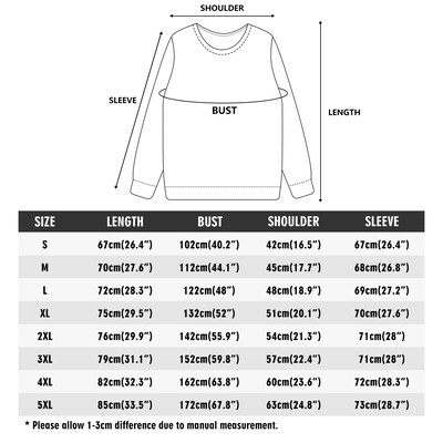 Unisex Custom Winter Crewneck Pullover Sweatshirt - image3